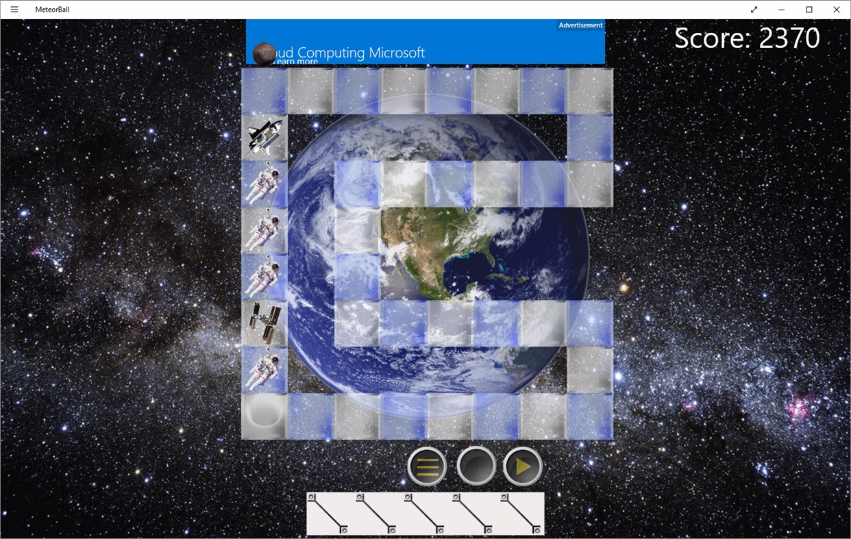 #4. MeteorBall (Windows) 게시자: Pingaboo Soft