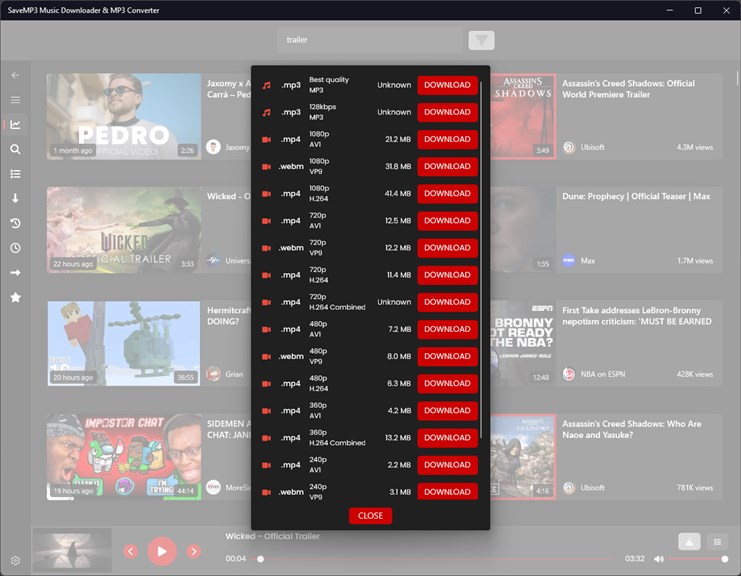 SaveMP3 Music Downloader & MP3 Converter_2