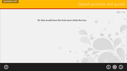 Les proverbes espagnols screenshot 1