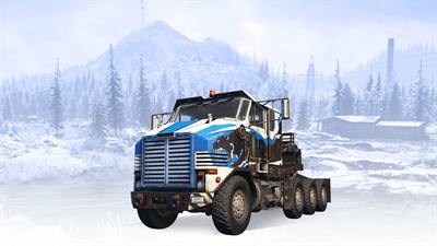 SnowRunner - Derry Longhorn 4520 Sabertooth Livery — скриншот 1