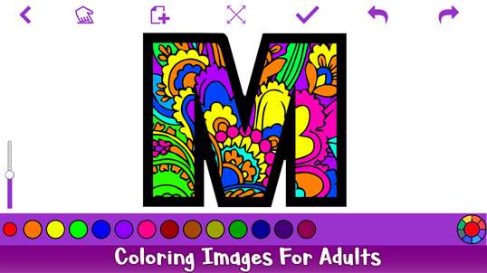 Alphabets Coloring Book Pages screenshot 3