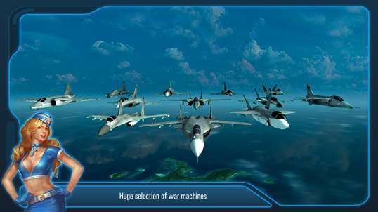 Battle of Warplanes: Airplane Games War Simulator screenshot 6