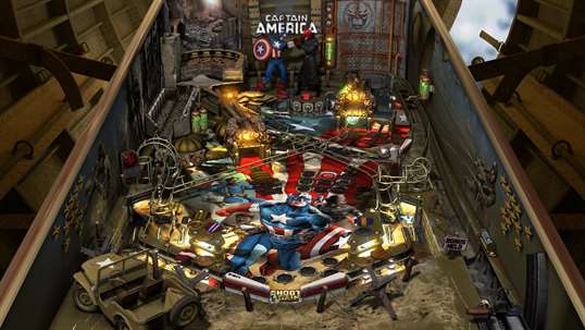 Pinball FX3 - Captain America screenshot 1