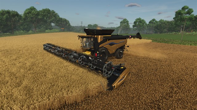 FS25: New Holland CR11 Gold Edition screenshot 4
