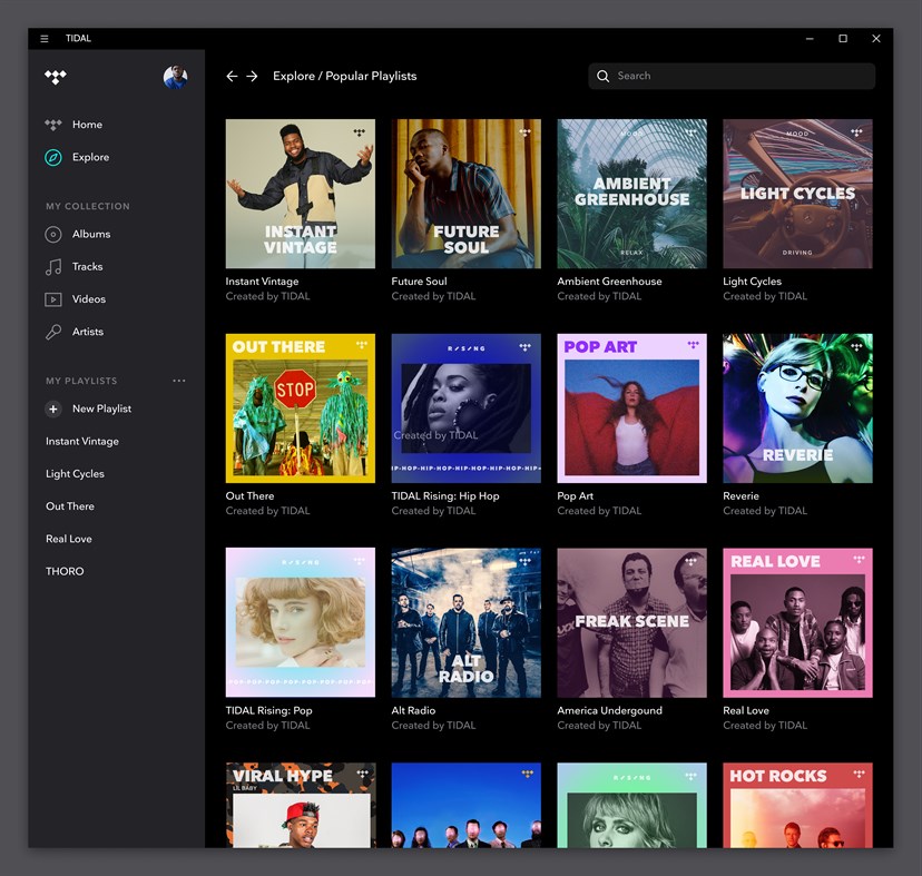 #4. TIDAL - Music Streaming (Windows) 由: TIDAL Music AS