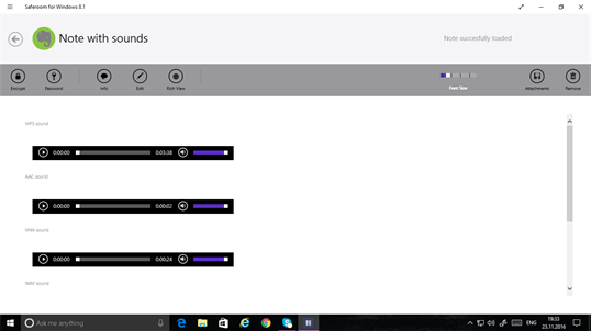 Saferoom for Windows 8.1 screenshot 5