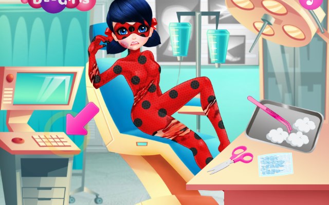 Dotted-Girl Ambulance Game