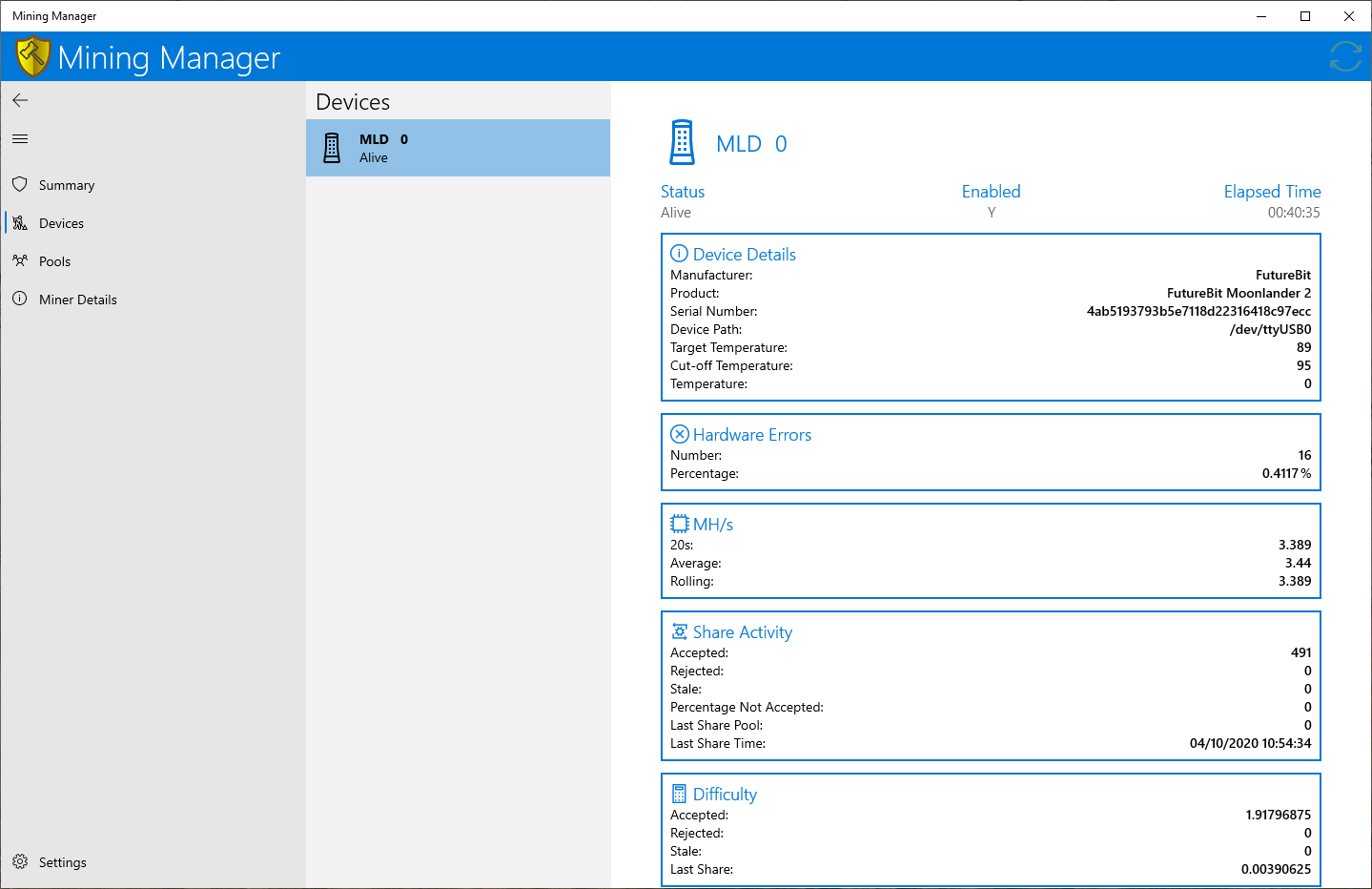 Mining Manager – Kostenloser Download und Installation unter Windows |  Microsoft Store