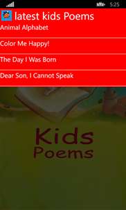 latest kids Poems screenshot 6