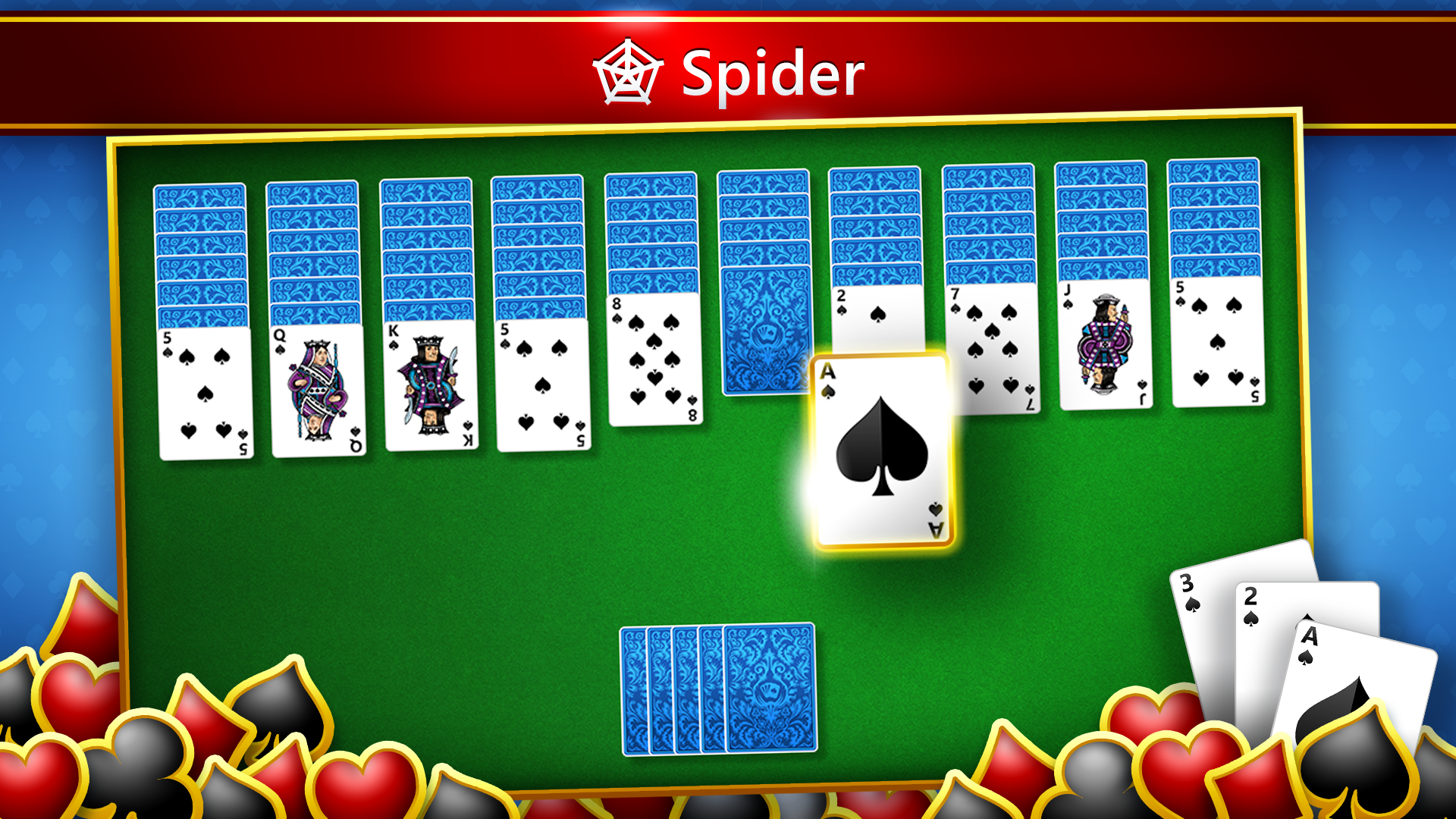 Spider Solitaire - Microsoft Apps