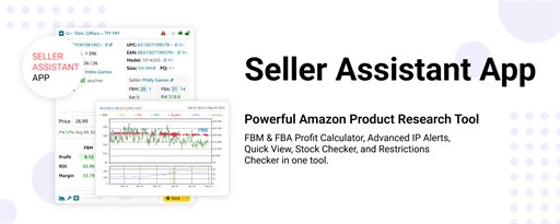 Seller Assistant — Amazon Product Research Tool marquee promo image