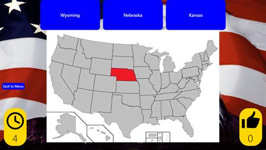 United States Geography Quiz screenshot 1