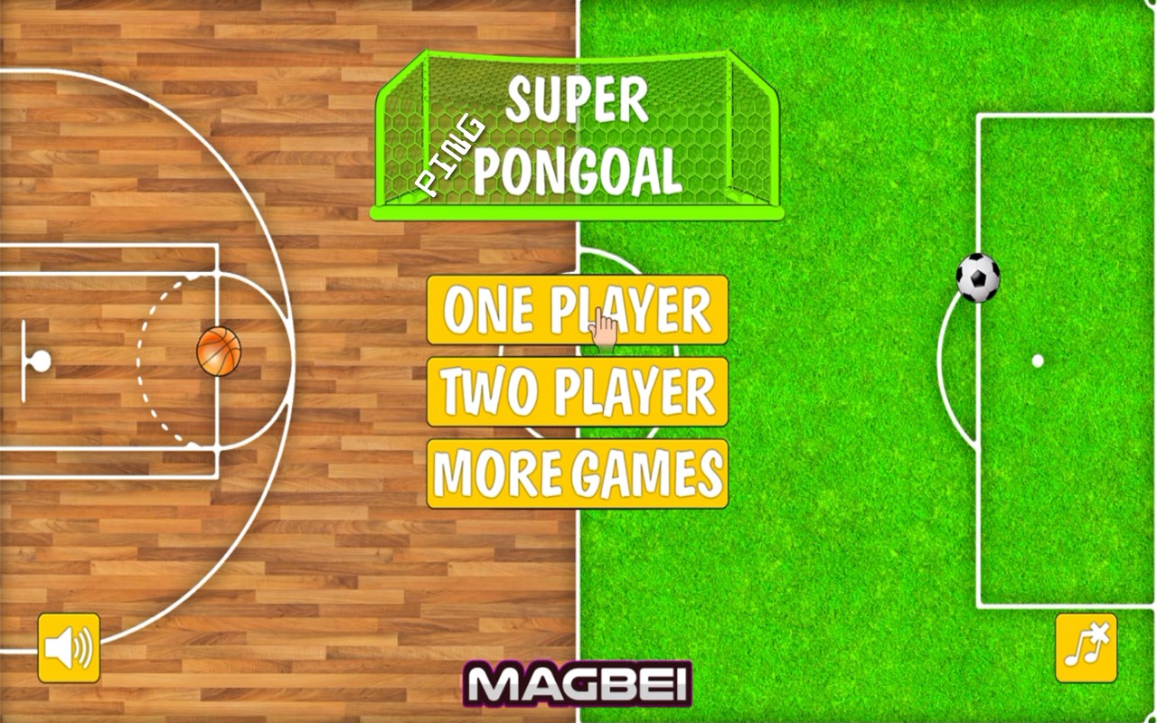 Super Ping-Pongoal Game - Runs Offline