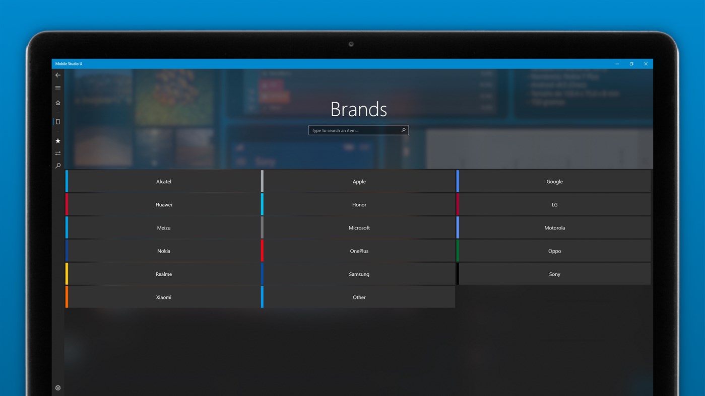 #2. Mobile Studio U (Windows) By: UA Devs