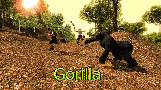 Wild Animal Simulator-Life of Gorilla screenshot 4