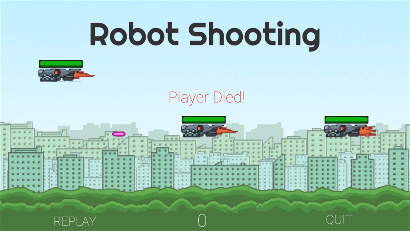 #2. Robot Shooting (Windows) بواسطة: Sandalia Games