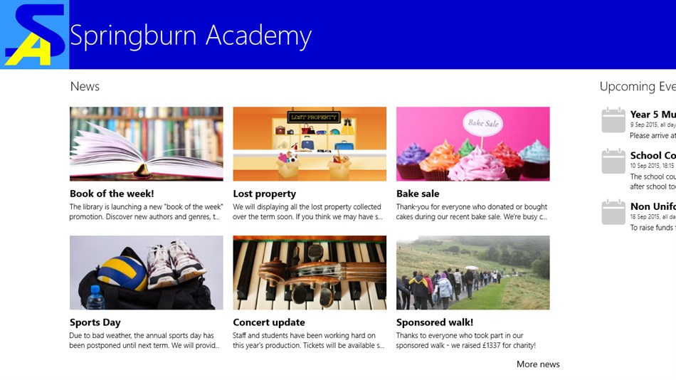 Springburn Academy (Windows) 由: More IT Ltd