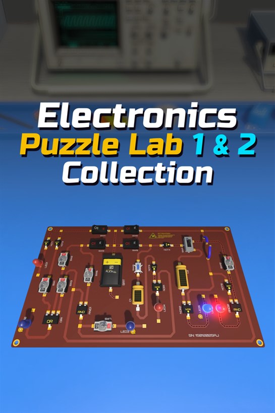 Foto en caja de Electronics Puzzle Lab 1 & 2 Collection