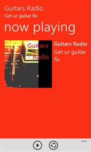 Guitars Radio screenshot 1