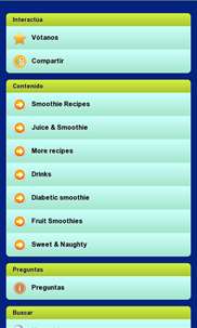 Smoothies recipes screenshot 1