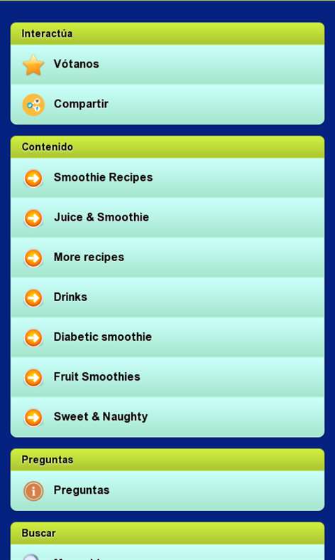 Smoothies recipes Screenshots 1