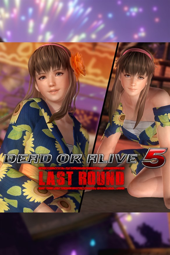 DOA5LR Summer Festival Costume - Hitomi Xbox Series X|S and Xbox One cover art