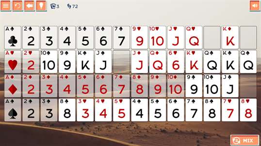Solitaire Spaces screenshot 2