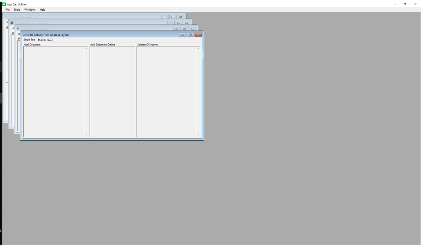 #2. App Developer Utilities (Windows) By: MKA Solutions