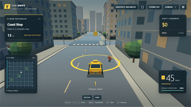 Taxi Shift: Coast City screenshot 2