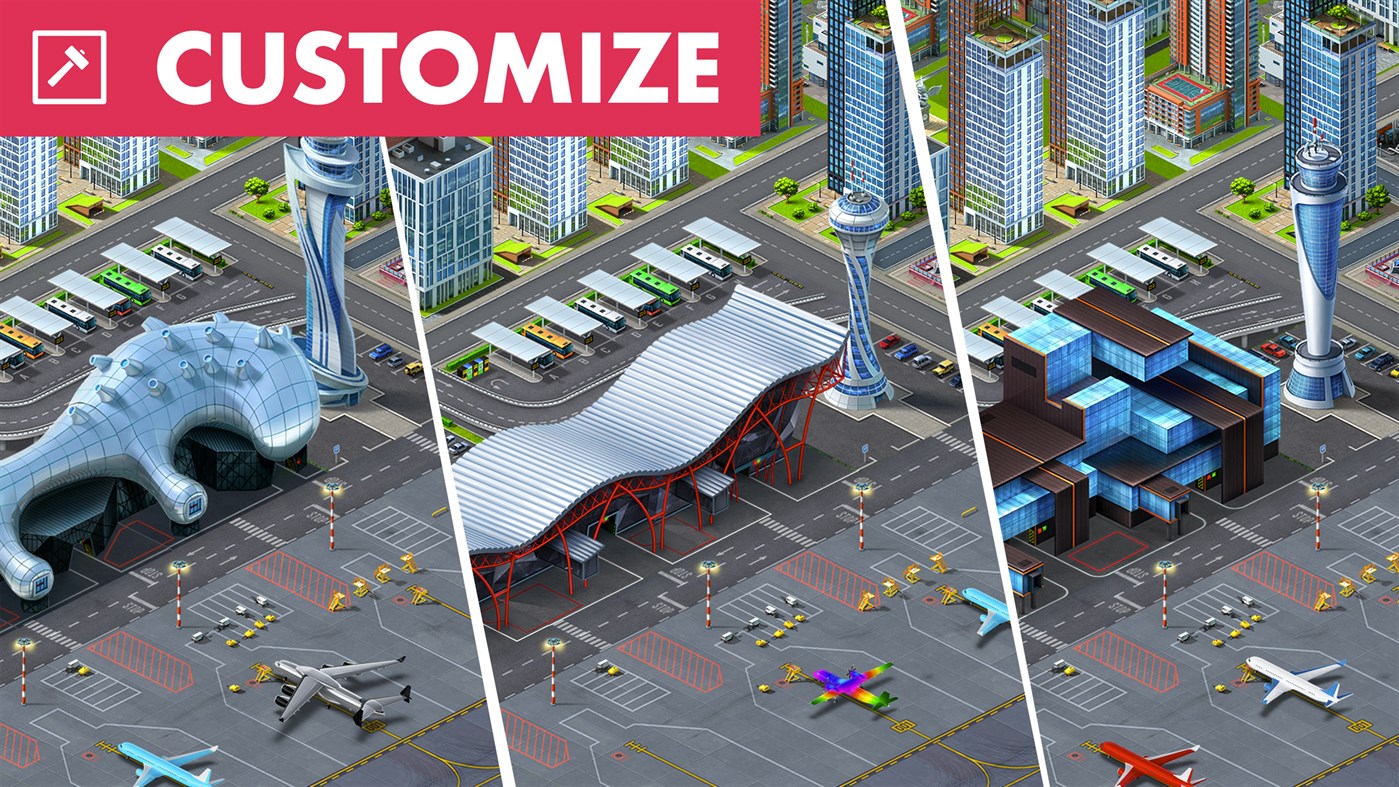 #3. Airport City (Windows) Door: GAME INSIGHT UAB