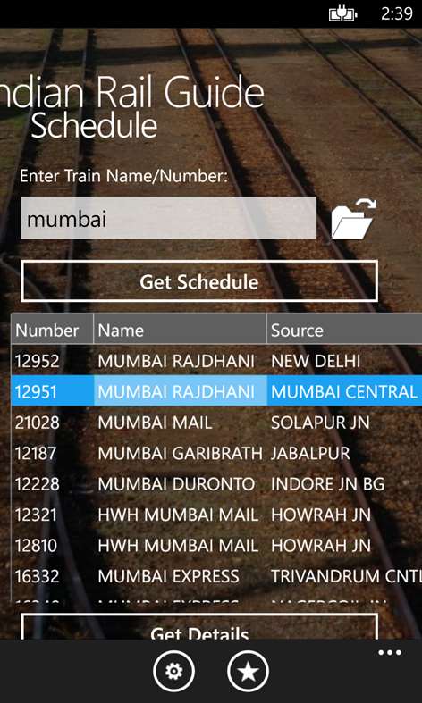 Indian Rail Guide Screenshots 2