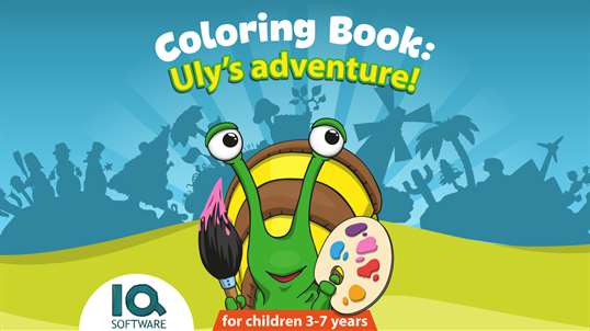 Coloring Book: Uly's adventure screenshot 1