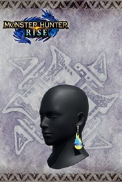 "Spiribird Earrings" Hunter layered armor piece