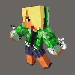 Exploding Creeper Coat