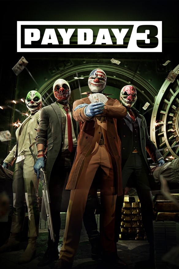 PAYDAY 3 Xbox Series X|S and Xbox One cover art