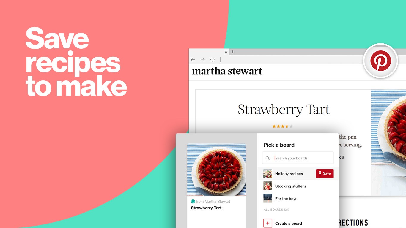 Pinterest Save Button for Windows 10
