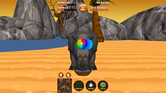 Virtual Pet Rhinoceros screenshot 4
