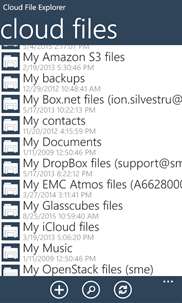 Cloud File Explorer screenshot 4