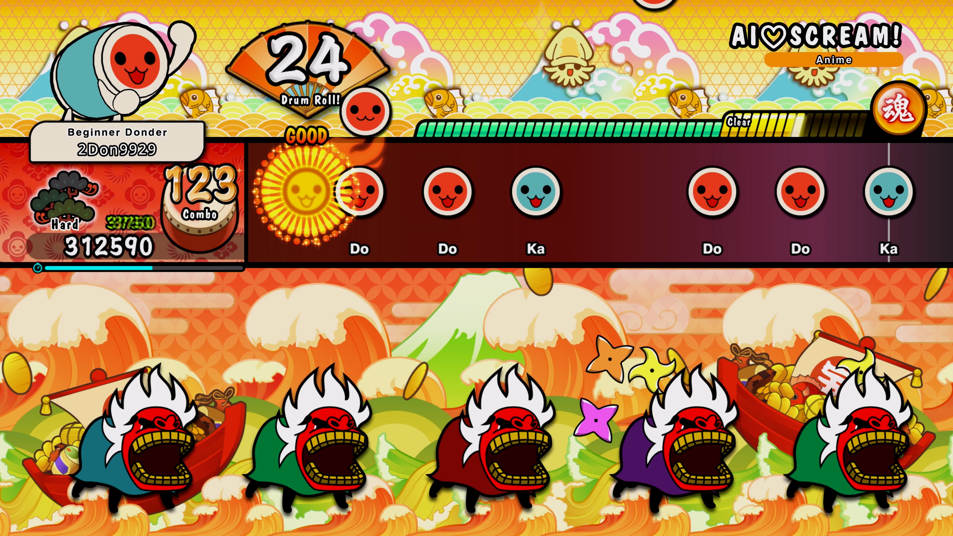 Taiko No Tatsujin Rhythm Festival Anime Pack Vol 6