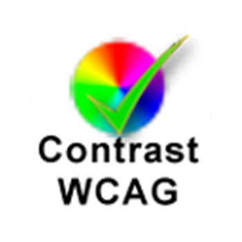 WCAG Color contrast checker icon