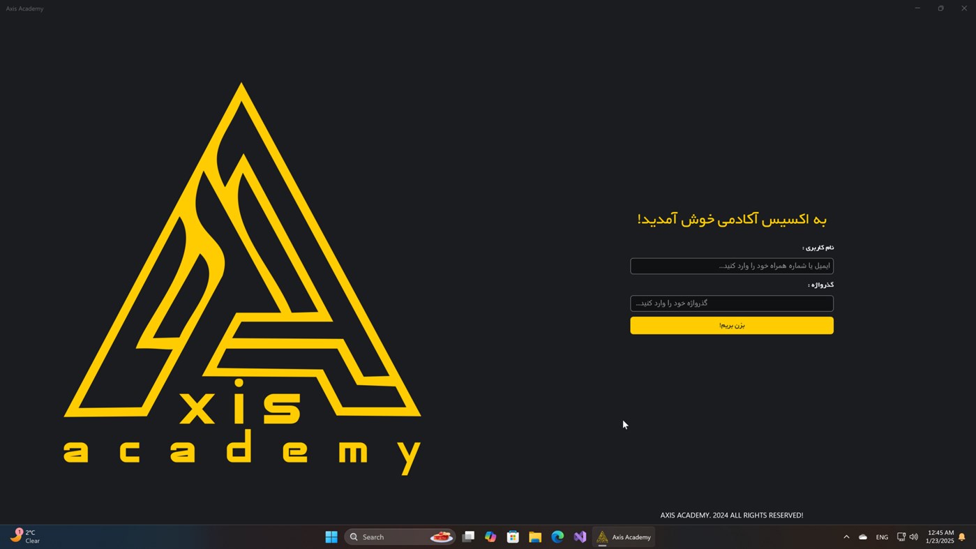 #1. Axis Academy (Windows) โดย: Mersad Manshadian
