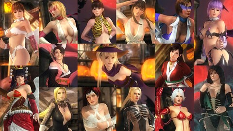 DOA5LR Halloween 2014-Kostümset