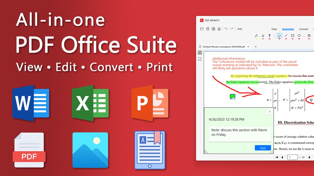 PDF Infinity - DOCX, XLSX and PDF Editor_1