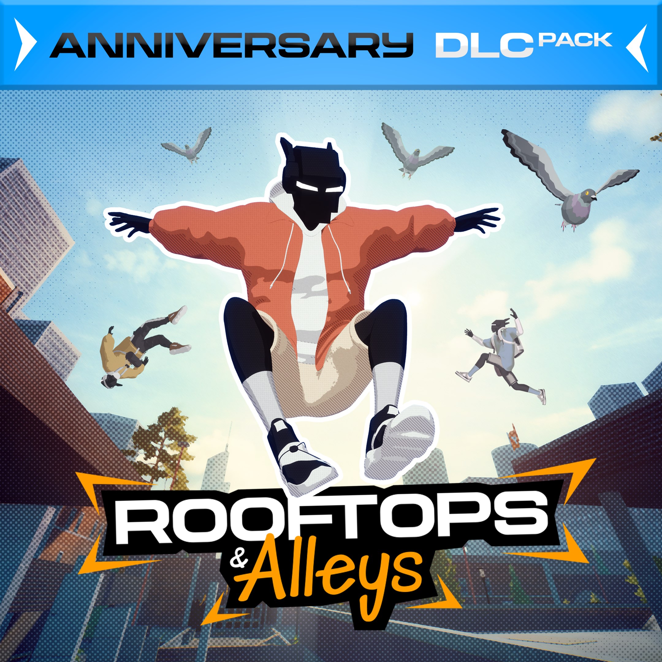 Rooftops and Alleys: The Parkour Game - Anniversary DLC Pack