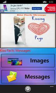 Kiss Facts Messages And Images screenshot 1