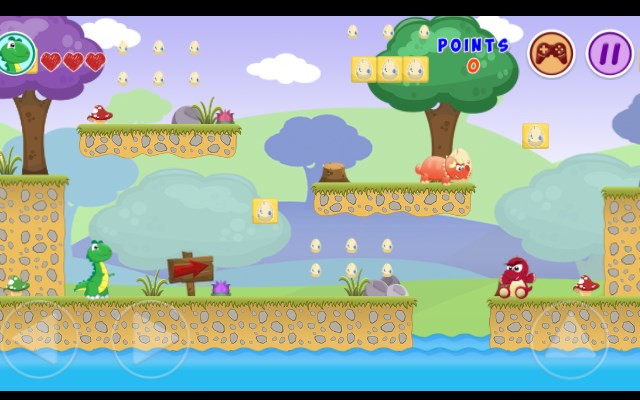 Little Dino Adventure Game