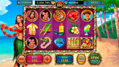 Hawaiian Party - Slots Paradise Screenshots 2