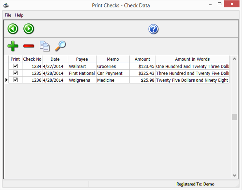 #2. Print Checks (Windows) โดย: WWW.JUSTAPPS.COM