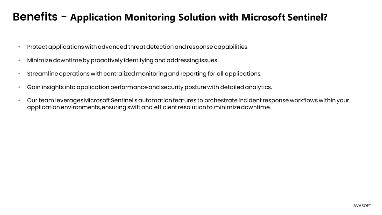 Snapshot 5 of Application Monitoring Solution with Microsoft Sentinel