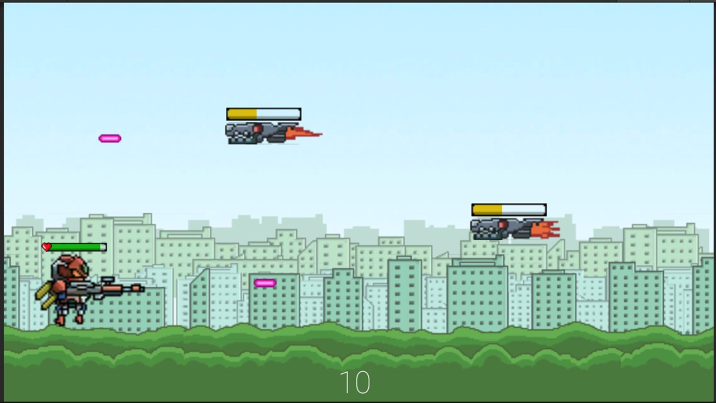 #1. Robot Shooting (Windows) بواسطة: Sandalia Games